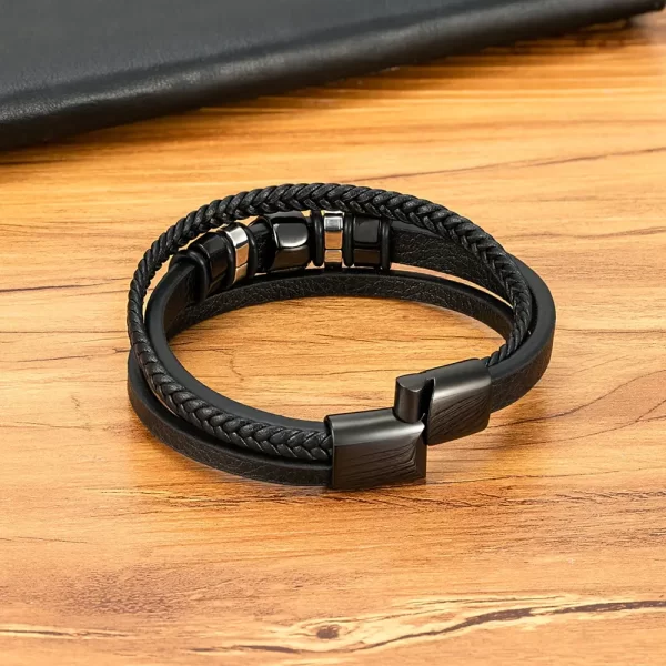 Pulsera De Cuero León - PAGO ANTICIPADO - Imagen 5