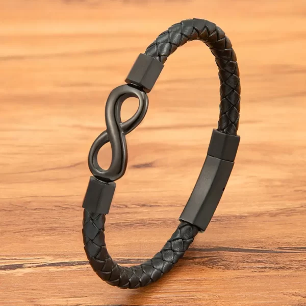 Pulsera Lazo De Cuero Infinito - PAGO ANTICIPADO - Imagen 2