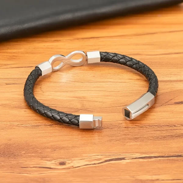 Pulsera Lazo De Cuero Infinito - PAGO ANTICIPADO - Imagen 5