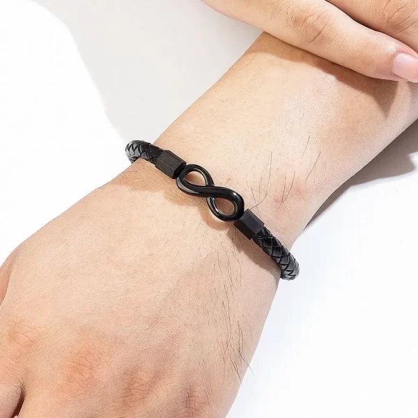Pulsera Lazo De Cuero Infinito - PAGO ANTICIPADO - Imagen 7