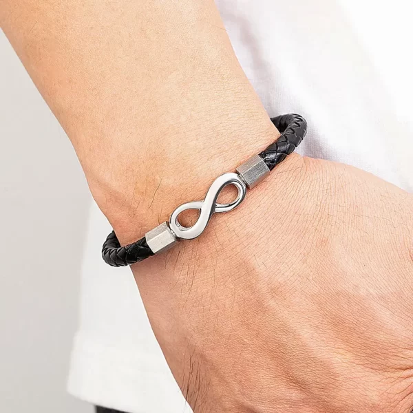 Pulsera Lazo De Cuero Infinito - PAGO ANTICIPADO - Imagen 6